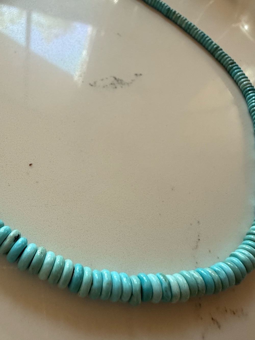 LISI LERCH 8mm Tradd Turquoise Necklace Belle of the Ball Collection NWT - Picture 3 of 6